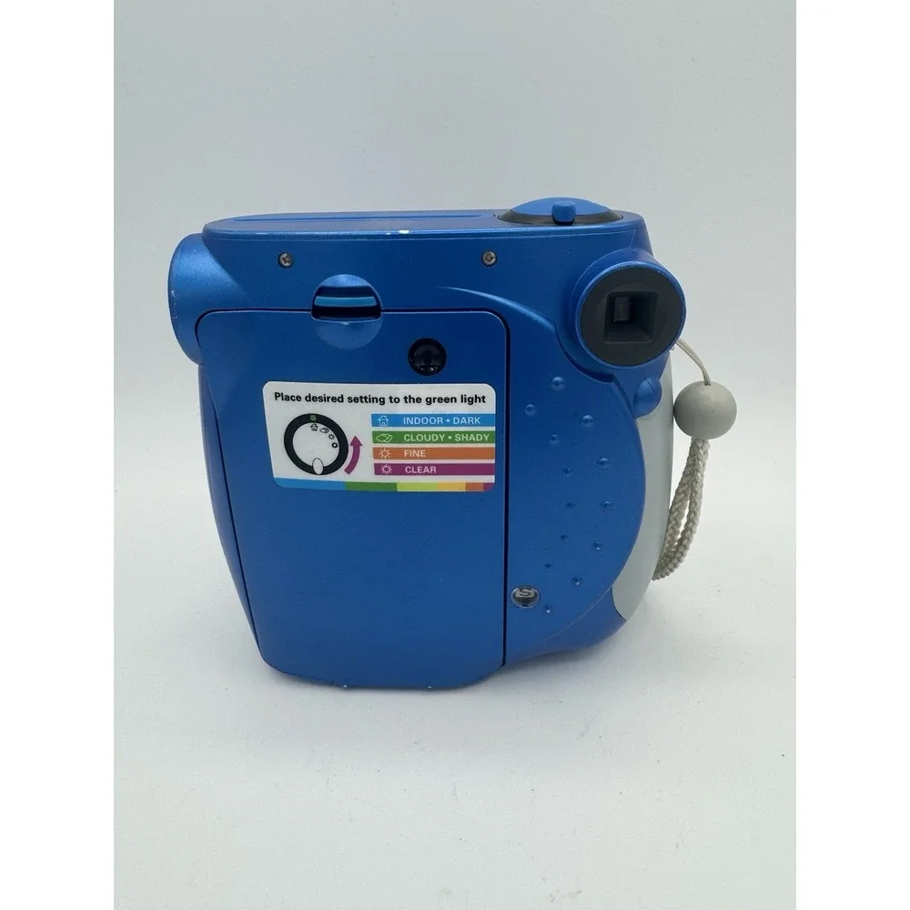 Polaroid 300 Instant Camera Blue - Tested and Working *No Film Included*